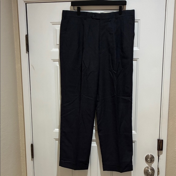 Yves Saint Laurent houndstooth dress pant